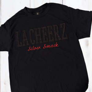 Silver Smack | Embroidered Tee