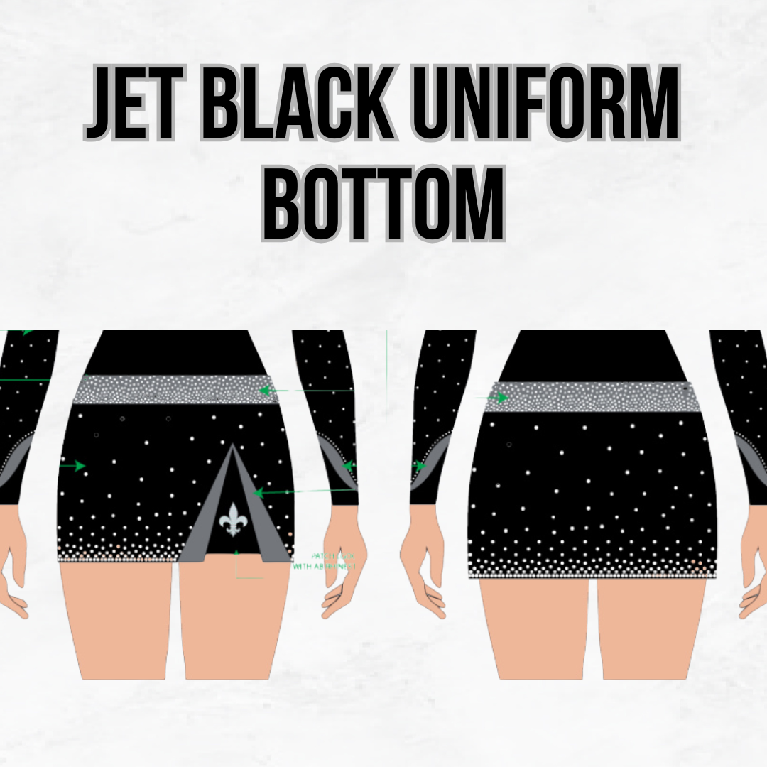 Jet Black - Uniform Bottom