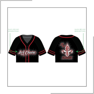 LA Cheerz Crop Jersey
