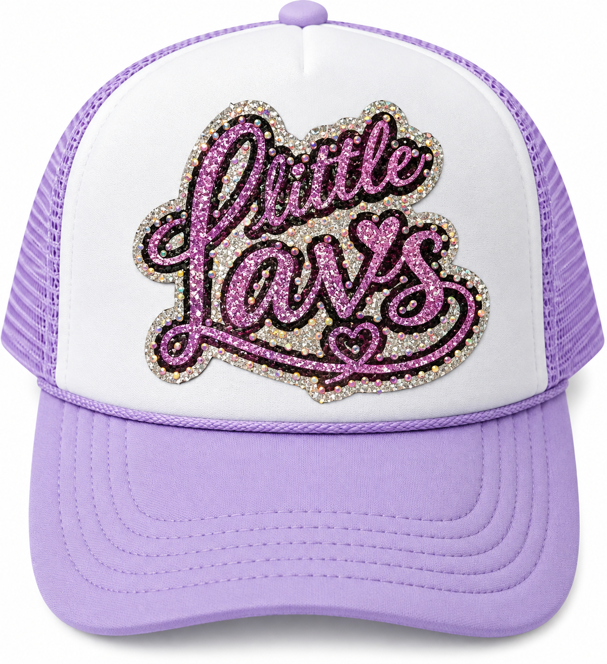 Little Lavs - Rhinestone Applique Trucker Hat