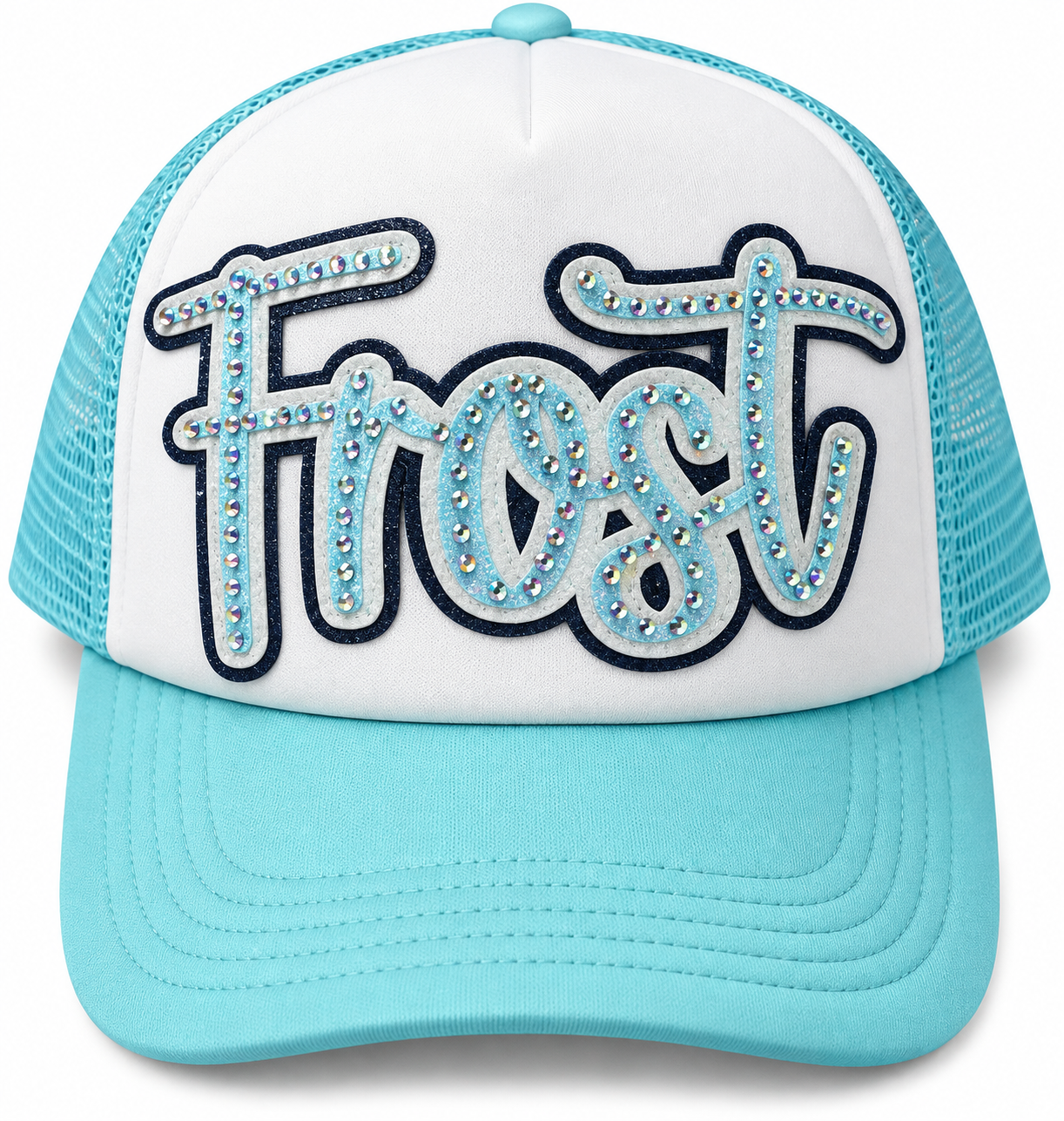 Frost - Rhinestone Applique Trucker Hat